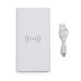 Power Bank 8000mAh com Carregamento via Indução ou via Cabo Power Bank 8000mAh com Carregamento via Indução ou via Cabo
