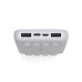 Power Bank 10.000mAh com Carregamento via Indução ou via Cabo Power Bank 10.000mAh com Carregamento via Indução ou via Cabo
