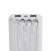 Power Bank 10.000mAh com Carregamento via Indução ou via Cabo Power Bank 10.000mAh com Carregamento via Indução ou via Cabo