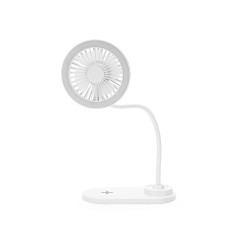 Ventilador com Led e Carregamento via Indução Ventilador com Led e Carregamento via Indução
