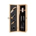 Kit Vinho Bambu 4 Peças Kit Vinho Bambu 4 Peças