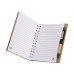Caderno Ecológico com Caneta Caderno Ecológico com Caneta