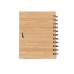 Caderno de Papelão com Caneta Caderno de Papelão com Caneta
