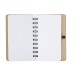Caderno Kraft com Porta Caneta Caderno Kraft com Porta Caneta