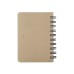Caderno Kraft com Porta Caneta Caderno Kraft com Porta Caneta