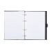 Caderno Fichário de Couro Sintético Caderno Fichário de Couro Sintético