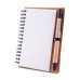 Caderno de Papelão com Caneta Caderno de Papelão com Caneta