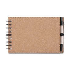Bloco de Anotações Papelão com Caneta Bloco de Anotações Papelão com Caneta