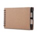 Bloco de Anotações Papelão com Caneta Bloco de Anotações Papelão com Caneta