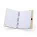 Caderno de Papelão com Caneta Caderno de Papelão com Caneta