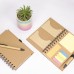 Caderno Ecológico com Autoadesivos e Caneta Caderno Ecológico com Autoadesivos e Caneta