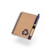 Caderno Ecológico com Caneta Caderno Ecológico com Caneta