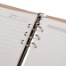 Caderno Fichário Couro Sintético Caderno Fichário Couro Sintético