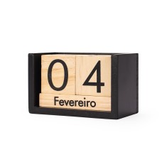 Calendário Permanente Madeira Calendário Permanente Madeira