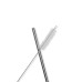 Kit Canudo Inox com Escova de Limpeza
