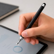 Caneta Plástica Touch 2 em 1