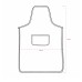 Avental Poliéster PVC Mescla Avental Poliéster PVC Mescla