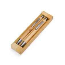 Kit Ecológico Caneta e Lapiseira Bambu Kit Ecológico Caneta e Lapiseira Bambu