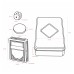 Kit Poker com 100 Fichas Kit Poker com 100 Fichas