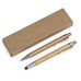 Kit Ecológico Caneta e Lapiseira Bambu Kit Ecológico Caneta e Lapiseira Bambu