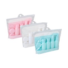 Kit Viagem Plástico 6 Peças Kit Viagem Plástico 6 Peças