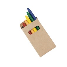 Kit Giz de Cera 6 Cores Kit Giz de Cera 6 Cores