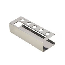 Porta Cartão Inox com Suporte Para Canetas Porta Cartão Inox com Suporte Para Canetas